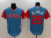 Rangers 29 Adrian Beltre El Koja Light Blue 2018 Players Weekend Stitched Jersey,baseball caps,new era cap wholesale,wholesale hats